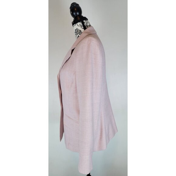 Pink Blazer Size 14 Eva Picone with Front Pockets - Picture 5 of 12
